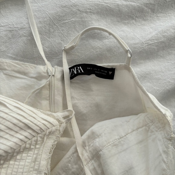 Zara white mini dress - Picture 3 of 3